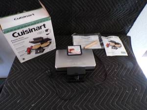 lot 37 image: Brand New in the Box Cuisinart Pizzelle Press