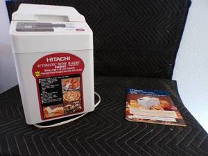 lot 40 image: Hitachi Automatic Home Bakery Rarely Used