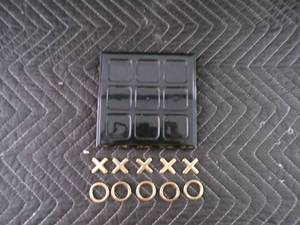 lot 45 image: Unique Coffee Table Tic Tac Toe Game