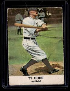 lot 125 image: Ty Cobb   1961 Golden Press #25  Baseball Card