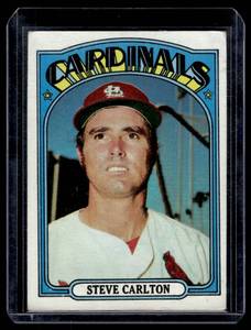 lot 130 image: Steve Carlton   1972 Topps #420 St. Louis Cardinals Baseball Card