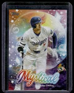 lot 254 image: Shohei Ohtani Mystical Insert   2024 Topps #MYS-1 Los Angeles Dodgers Baseball Card