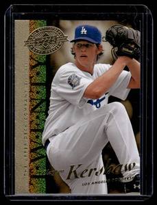 lot 203 image: Clayton Kershaw RC  2008 Upper Deck #UD-80 Los Angeles Dodgers Baseball Card