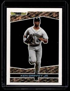lot 272 image: Ken Griffey Jr.   1993 Topps Black Gold #33 Seattle Mariners Baseball Card