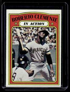 lot 94 image: Roberto Clemente   1972 Topps #310 Pittsburgh Pirates Baseball Card