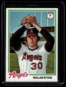 lot 146 image: Nolan Ryan   1978 Topps #400 California Angels Baseball Card