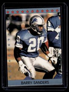 lot 106 image: Barry Sanders Living Legend     # Detroit Lions Football Card