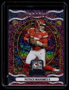 lot 166 image: Patrick Mahomes II Supernaturals Insert   2025 Panini Contenders #1 Kansas City Chiefs Football Card