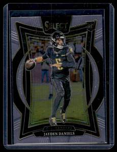 lot 63 image: Jayden Daniels RC  2024 Panini Select #26 Washington Commanders Football Card