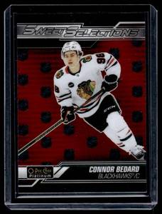 lot 179 image: Connor Bedard RC  2023 O-Pee-Chee Platinum Sweet Selections #SS-9 Chicago Blackhawks Hockey Card