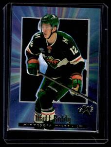 lot 181 image: Matt Boldy   2023 SkyBox E-X 2000 #41 Minnesota Wild Hockey Card
