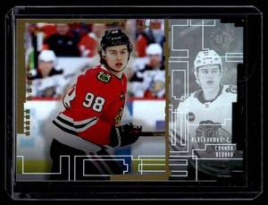 lot 186 image: Connor Bedard Die Cut RC  2024 Upper Deck UD3 #UD-3 Chicago Blackhawks Hockey Card