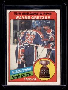 lot 187 image: Wayne Gretzky   1984 O-Pee-Chee #373 Edmonton Oilers Hockey Card