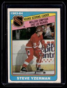 lot 188 image: Steve Yzerman   1984 O-Pee-Chee #385 Detroit Red Wings Hockey Card