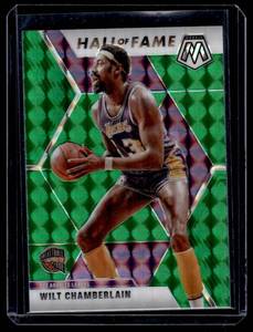 lot 217 image: Wilt Chamberlain   2019 Panini Mosaic #285 Los Angeles Lakers Basketball Card