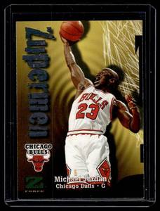 lot 221 image: Michael Jordan   1997 SkyBox Z-Force #190 Chicago Bulls Basketball Card