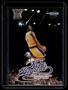 lot 231 image: Kobe Bryant   1996 Fleer Ultra #61 Los Angeles Lakers Basketball Card