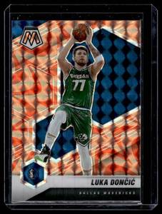 lot 232 image: Luka Doncic   2020 Panini Mosaic Prizm #47 Dallas Mavericks Basketball Card