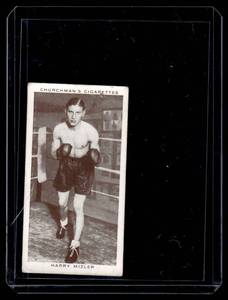 lot 321 image: Harry Mizler   1938 Churchmans Cigarettes Boxing #30   Card