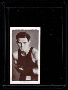lot 322 image: Al Delaney   1938 Churchmans Cigarettes Boxing #11   Card