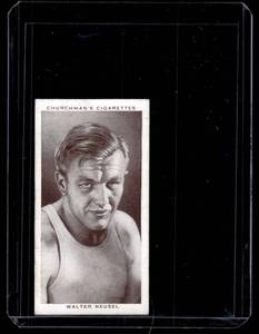 lot 324 image: Walter Neusel   1938 Churchmans Cigarettes Boxing #31   Card