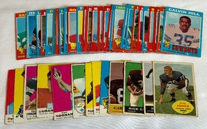 lot 47A image: 46 Card Vintage Football Lot 1960s-1970s
