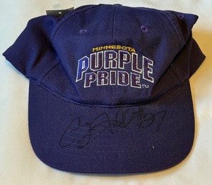 lot 43B image: Corey Fuller Signed Minnesota Vikings Football Hat