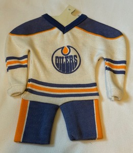 lot 12A image: Wayne Gretzky Edisport Mini Edmonton Oilers Hockey Jersey - RARE