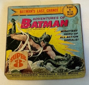 lot 71B image: Batmans Lat Chance Adventures of Batman 8mm Columbia Pictures Home Movie Vintage