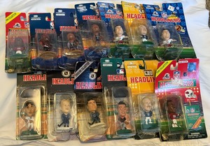 lot 90B image: (13) Headline Mini Sports Figures - Football, Baseball, Basketball, and Hockey Stars