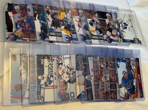 lot 87B image: (19) Upper Deck Hockey Oversized Cards - Winter Classic, Young Guns, and More
