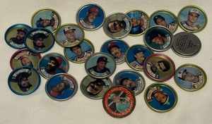 lot 133A image: Lot of 1970s-1980s Topps Baseball Coins