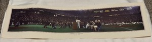 lot 137A image: Kirbys Salute to You 1996 Kirby Puckett Retirement Poster Minnesota Twins Baseball