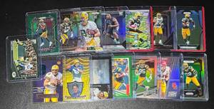 lot 144A image: 15-Card NFL Packers Star ParallelInsert Lot (Few RCs)