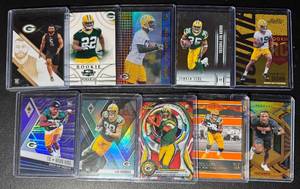 lot 148A image: 10-Card NFL Packers RC #d Lot
