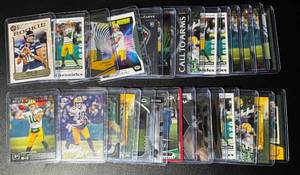 lot 151A image: 28-Card NFL Packers Jordan Love RC Lot