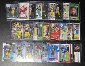 lot 152A image: 26-Card NFL Packers Star RC Lot (McKinney, Watson, Reed, Doubs, and more)