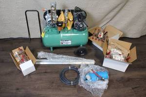 Kuhl Z2624D 11 Gallon Air Compressor with Marathon Electric Motor and Accessories