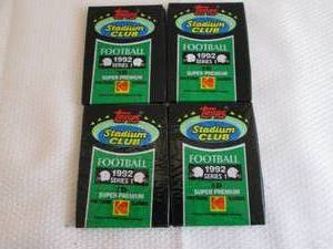 lot 78 image: 4-1992 Stadium Club Football Series...