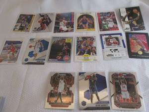 lot 83 image: Hall Of Famers Basketball Cards...