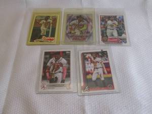 lot 99 image: Assorted Topps Ronald Acuna JR  Car...