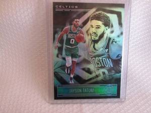 lot 104 image: 2020-21 Illusions Jayson Tatum Card...