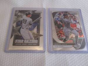 lot 108 image: 2021 Prizm Aaron Judge Cards...