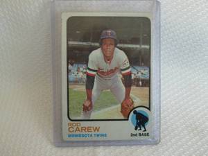lot 126 image: 1973 Topps Rod Carew Card...