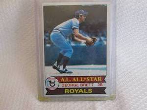 lot 128 image: 1979 Topps George Brett Card...