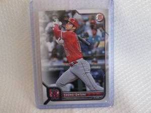 lot 152 image: 2022 Bowman Shohei Ohtani Card...