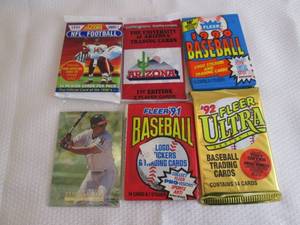 lot 157 image: Assorted SportCard Packs...