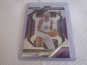 lot 163 image: 2024 Prizm Angel Reese Sliver Prizm...