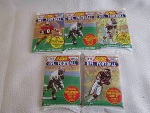 lot 168 image: 1990 Score Football Series 2 Packs...