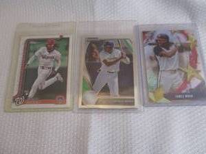 lot 170 image: James Wood Rookie Cards...